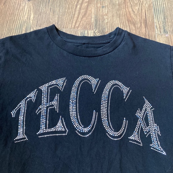 Lil Tecca x Worldwide Youth Rhinestones Tee - Picture 2 of 4